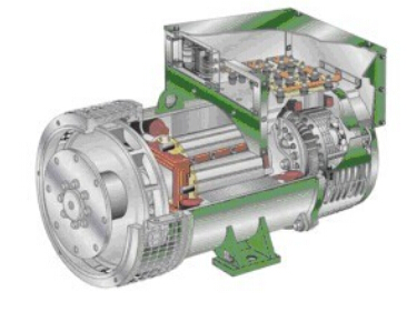 香洲发电机内部结构图